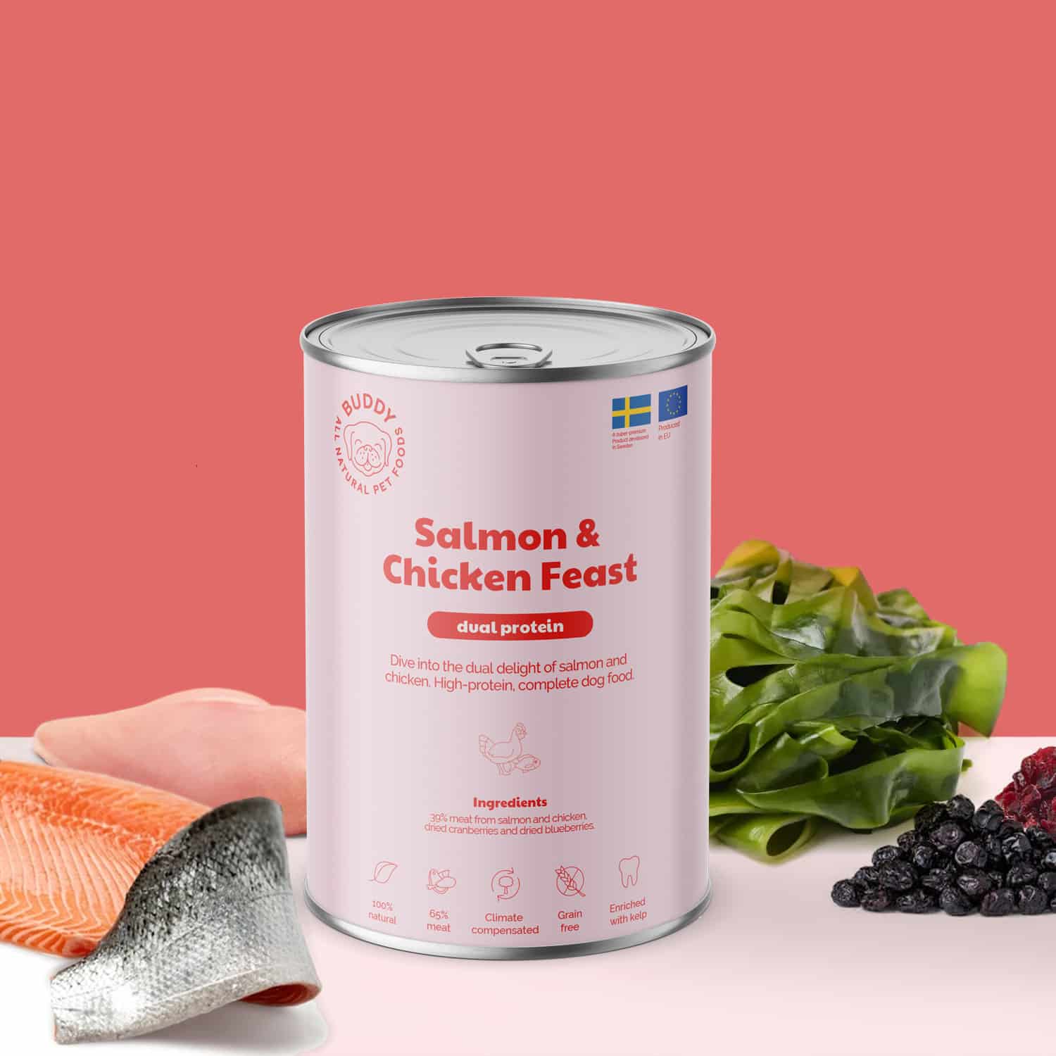 Salmon & Chicken Feast våtfoder med lax och kyckling