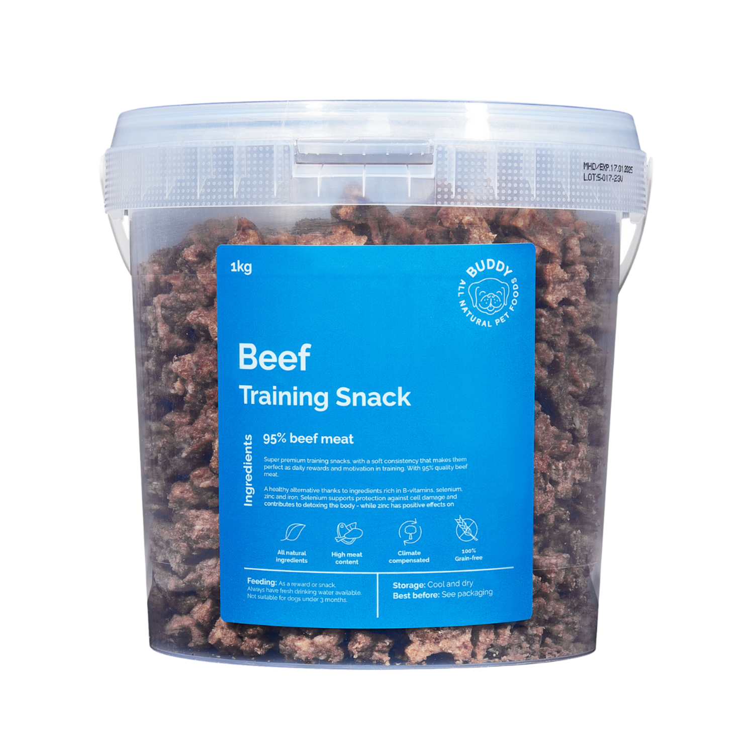 Beef training snacks 1 kg