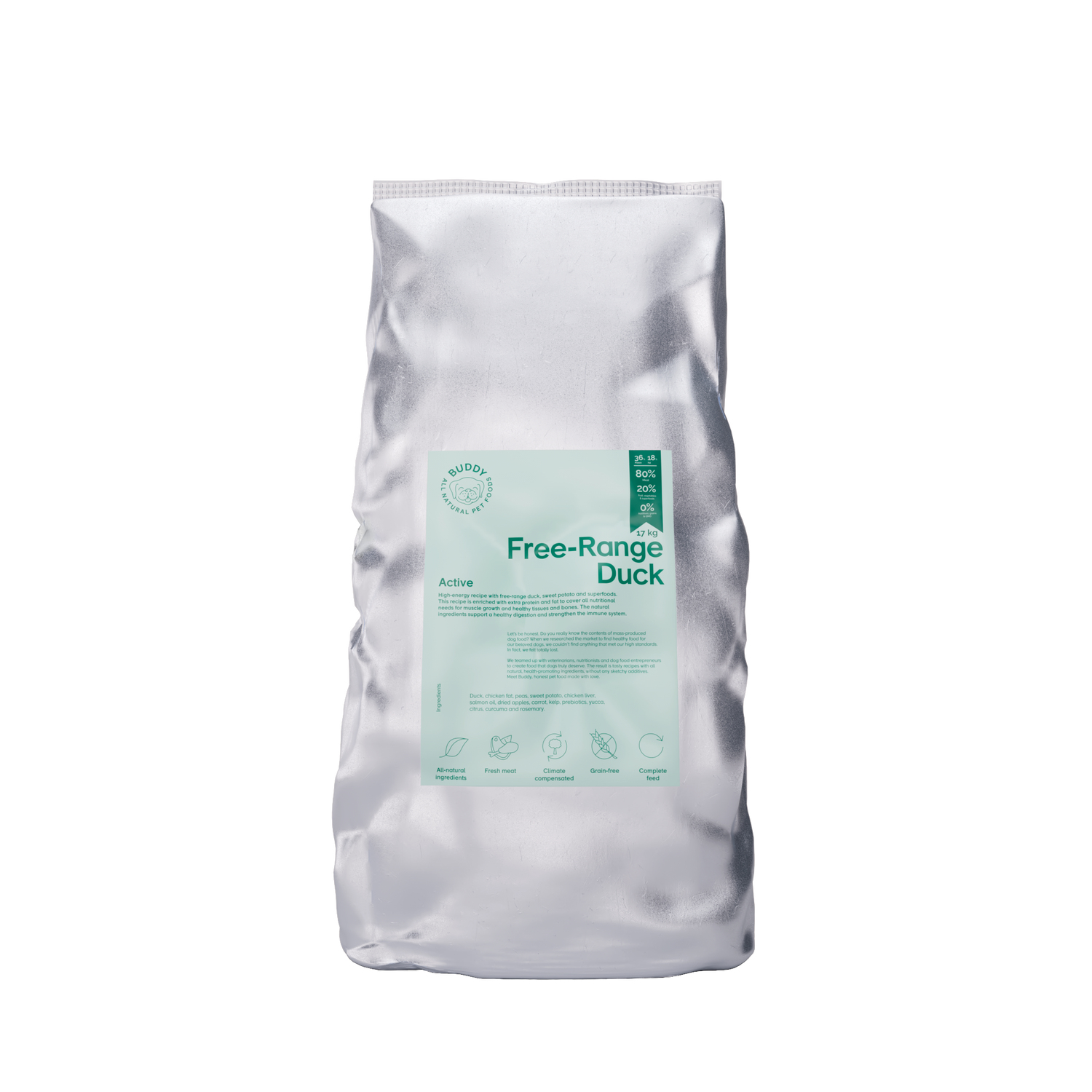 Free-Range Duck 17 kg