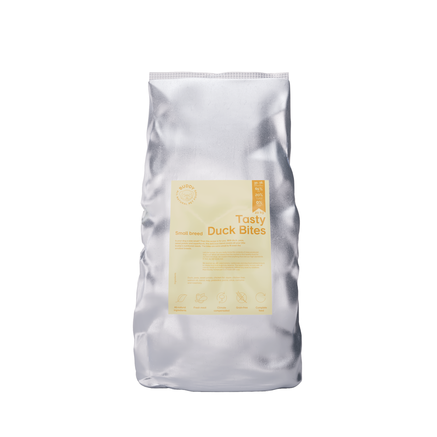 Tasty Duck Bites 17 kg