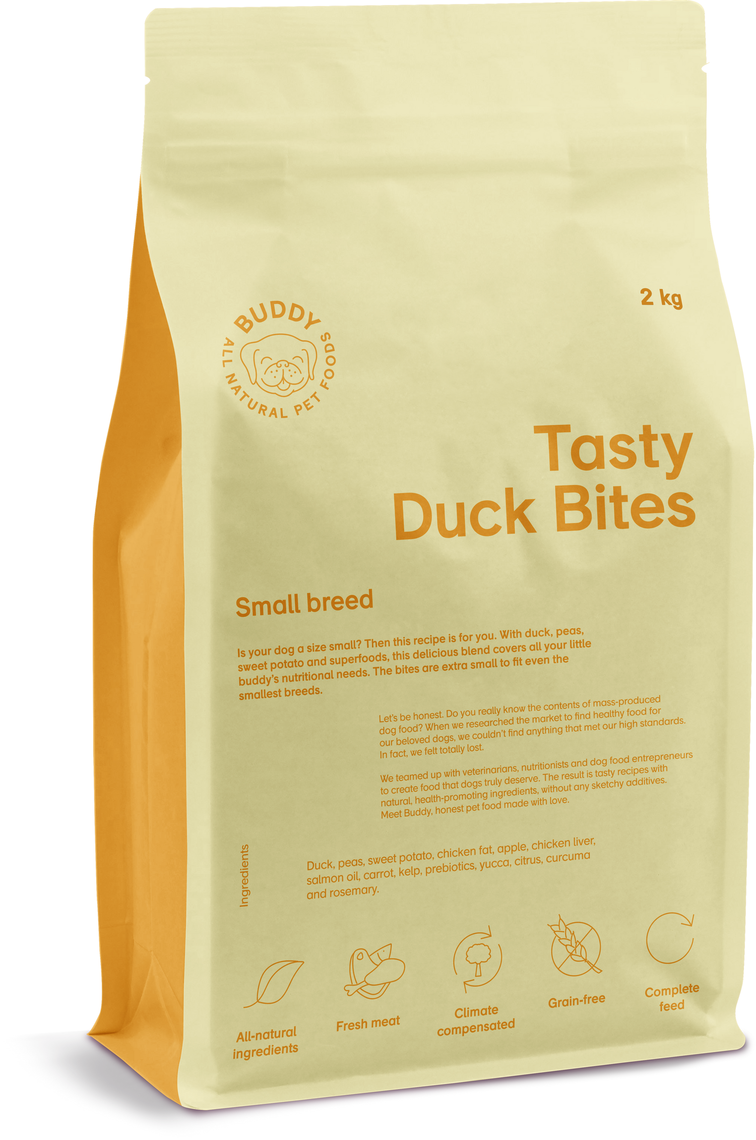 Tasty Duck Bites 2 kg