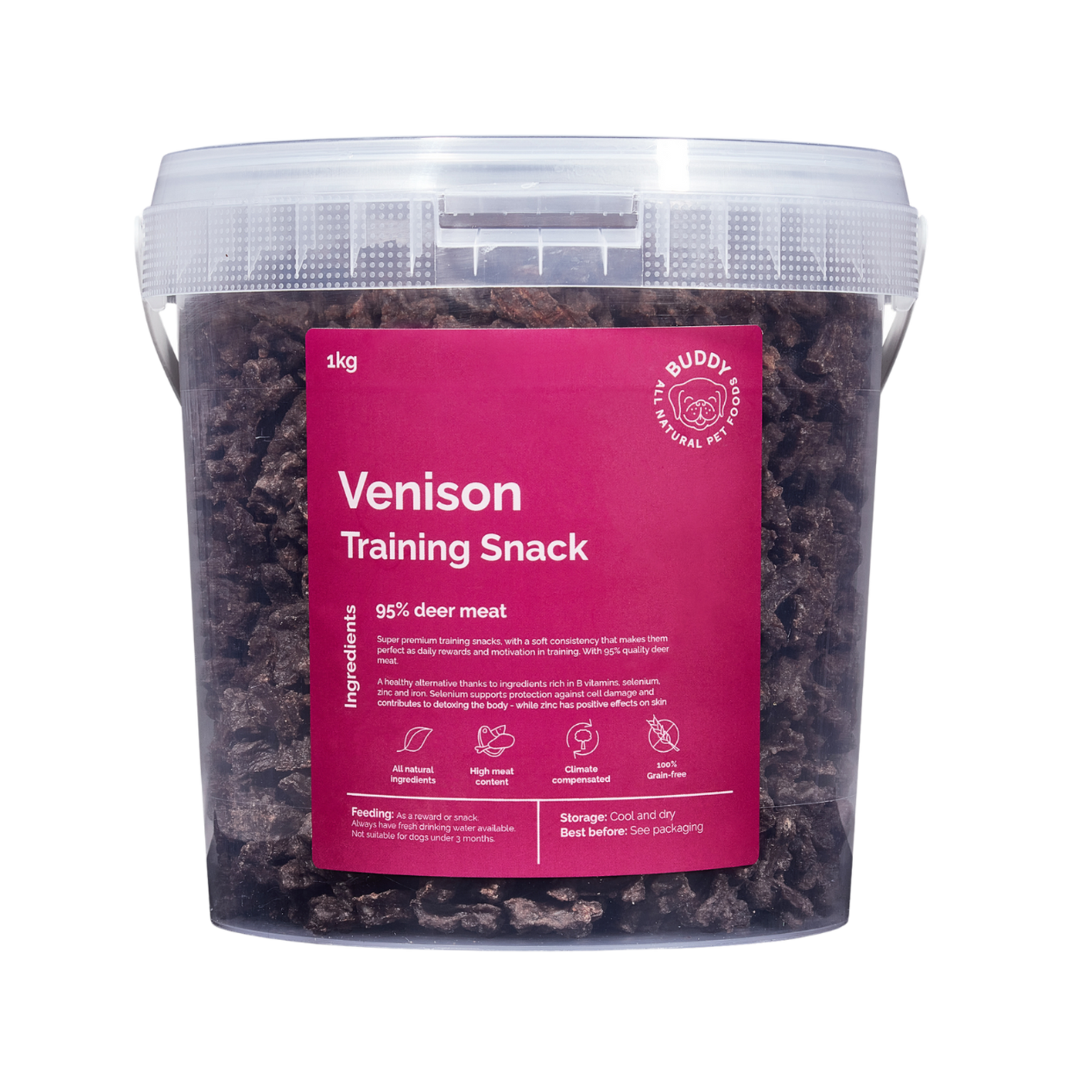 Venison training snacks 1 kg