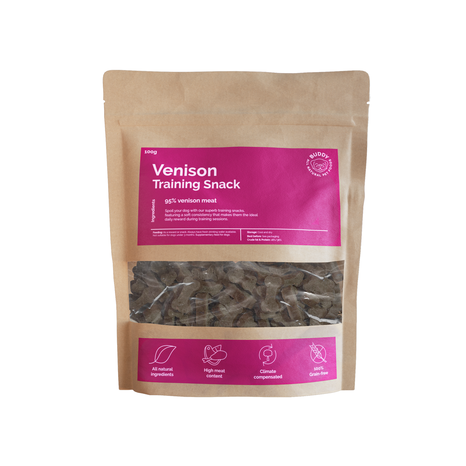 Venison training snacks 100 g